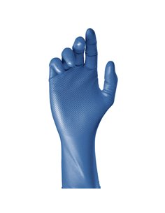 Guantes JUBA Grippaz 580BL. 50 unidades Talla mano 10