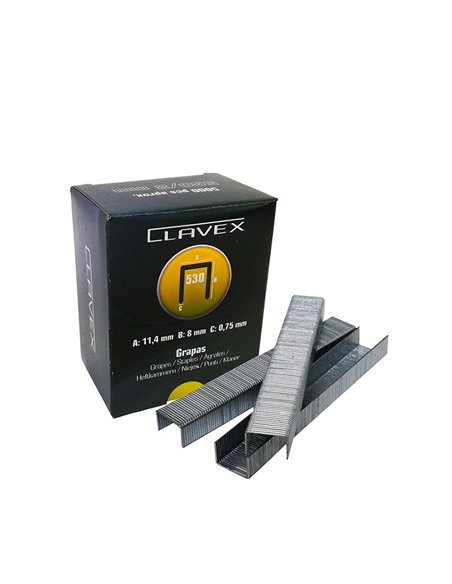 Grapas ESCO modelo 530, 5000 unidades Tamaño grapa 10 MM