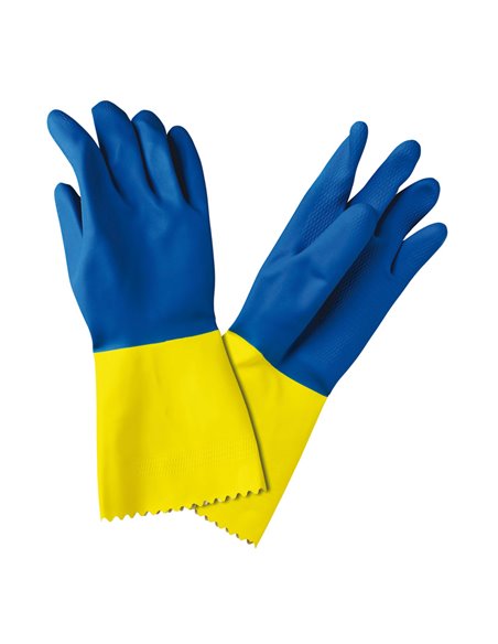 Juego de guantes látex natural ZAP Talla mano 7-7 1/2