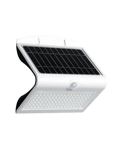 Aplique solar Led Electrobilsa 8 W 850 Lm Color Blanco