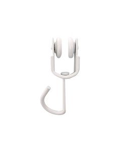 Polea riel cortina interior MICEL TLD18, 10 unidades