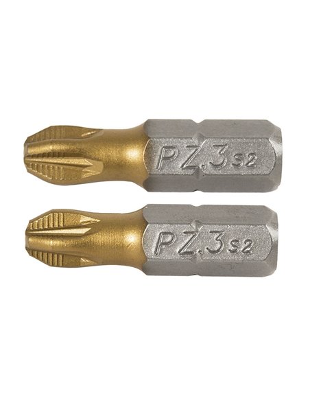 Punta atornillado RATIO Titanium Pozidriv Nº 3