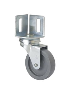 Ruedas domésticas ALEX serie B-BP esquinero giratorio sin freno Diámetro 40 MM