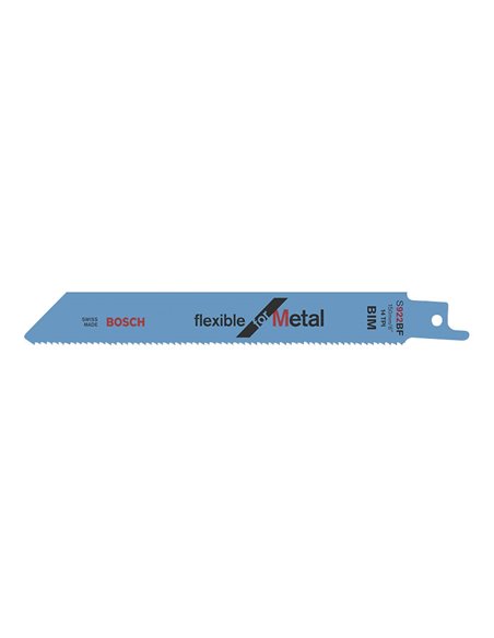 Set 2 sierras sable metal BOSCH S922BF corte chapa gruesa