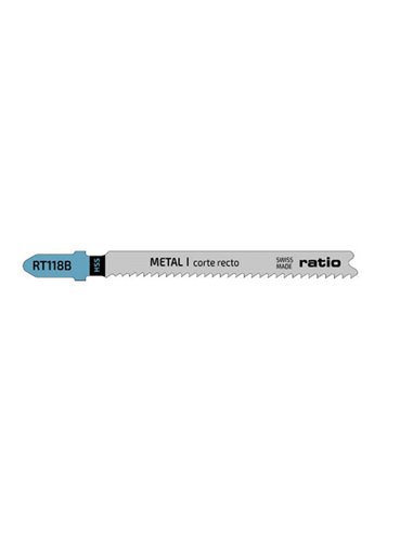 Set 3 sierras de calar metal RATIO Proseries RT118B