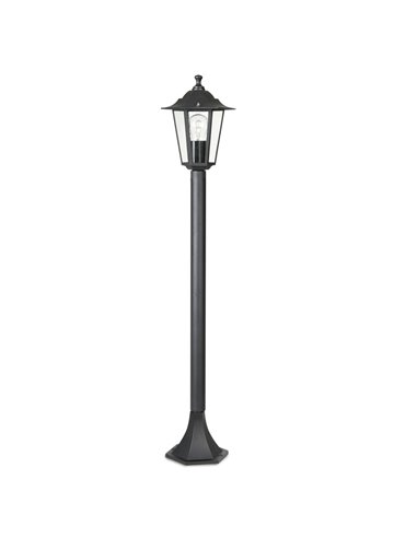 Farola DUOLEC E27 60 W negro Classic