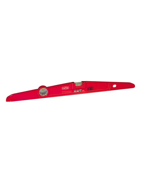 Nivel de burbuja antichoc RATIO Longitud 40 CM