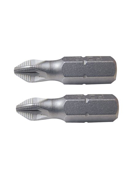 Punta atornillado RATIO 25mm Serie Vanadium S2 Pozidriv Nº 2