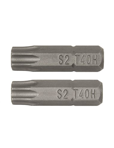 Punta atornillado RATIO 25mm Serie Vanadium S2 Torx seguridad Nº T25