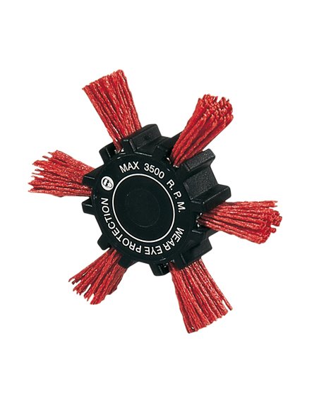 Cepillo abrasivo de aspa fuerte RATIO 100 mm
