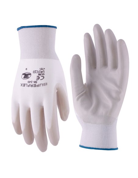 Guantes nilón sin costuras 3L SN349 Super Flex Talla mano 8