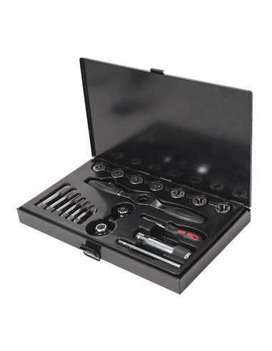 Kit de terrajas y machos de roscar RATIO