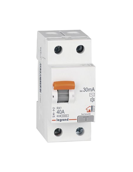 Interruptor diferencial LEGRAND Amperaje 25 A