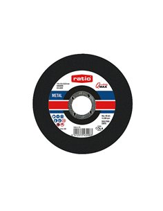 Discos de corte de metal RATIO Quality Max corindón 115 mm. 25 unidades