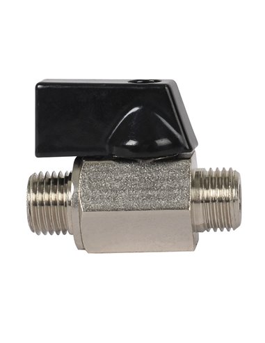 Llave de paso M-M 1/4" RATIO