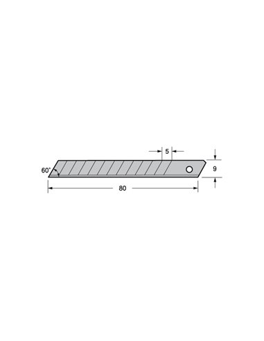 Cuchillas TAJIMA LCB-30 Cantidad 100 ST