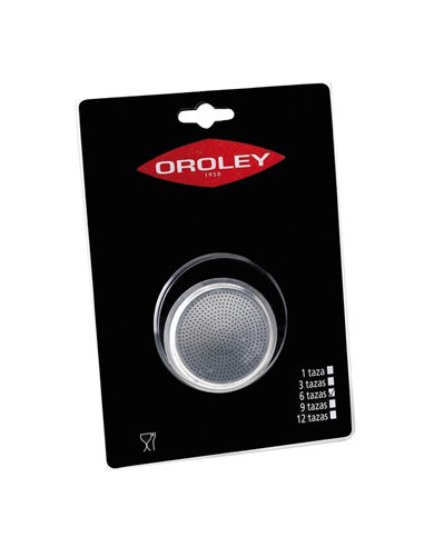 Filtro de recambio para cafeteras OROLEY Capacidad 3 tazas