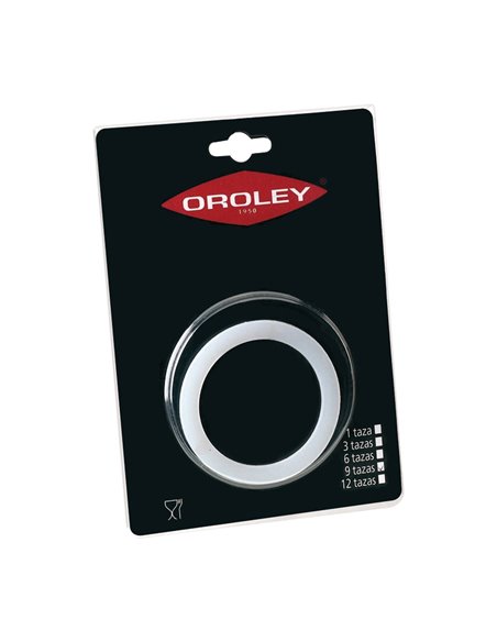Goma de silicona de recambio para cafeteras OROLEY Capacidad 9 tazas