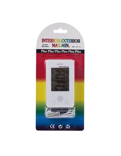 Termómetro digital interior/exterior PLUS 103x65mm
