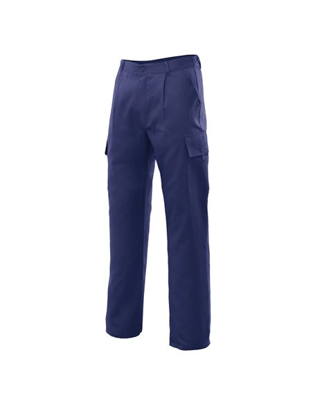 Pantalón multibolsillos VELILLA Vértice azul marino Talla pantalón 44