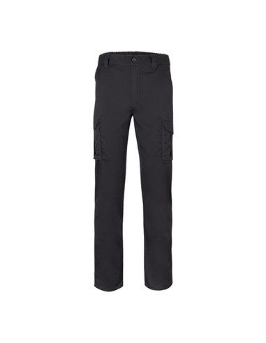 Pantalón multibolsillos VELILLA Stretch negro Talla pantalón 42