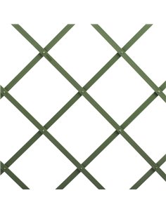 Celosía plástica CATRAL 2x1 m Color Verde