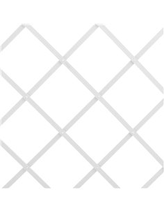 Celosía plástica CATRAL 3x1 m Color Blanco