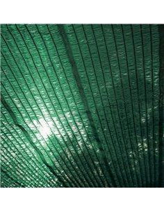 Malla sombreadora LISTA Verde Dimensiones 4x100 M