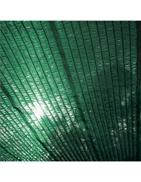 Malla sombreadora LISTA Verde Dimensiones 4x100 M