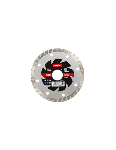 Disco de diamante RATIO Eco Basic "Fast Cut" Diámetro disco 115 MM