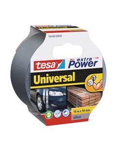 Cinta americana TESA 10mx48mm Color Plata