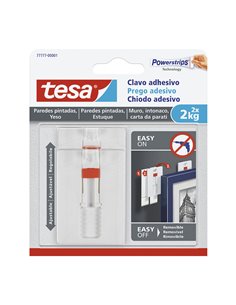 Clavos ajustables cuelgacuadros TESA Smart Mounting superfices delicadas Carga máxima 2 KG