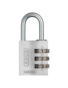Candado combinación ABUS serie 145 30 mm Color Plata