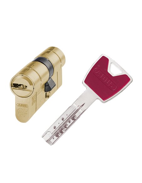 Cilindro de seguridad ABUS CADENA88 serie Xelus MX latonado Medida/s 30-30 MM