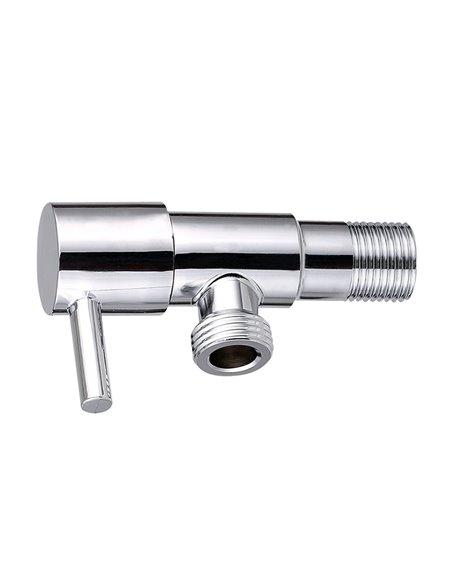 Llave escuadra ORFESA 1/2x3/8" Serie Lujo cromada