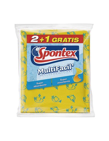 Bayeta multifácil SPONTEX 2+1