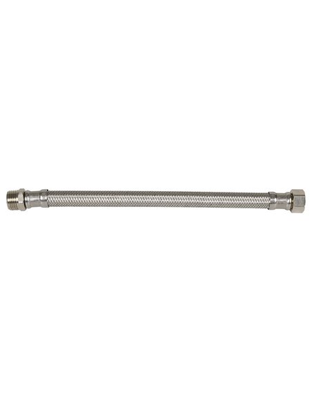 Latiguillo flexible HABITEX H-H 1/2". 10 unidades Longitud 25 CM