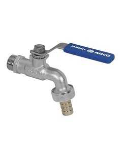 Grifo curvo esfera ARCO mando palanca M1xM1