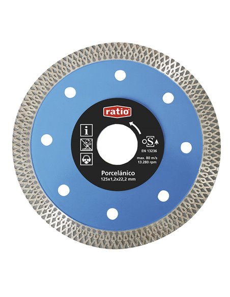 Disco turbo para gres y porcelánico RATIO Quality Max