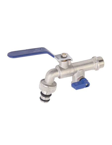 Grifo curvo esfera doble 1/2x3/4x3/4"