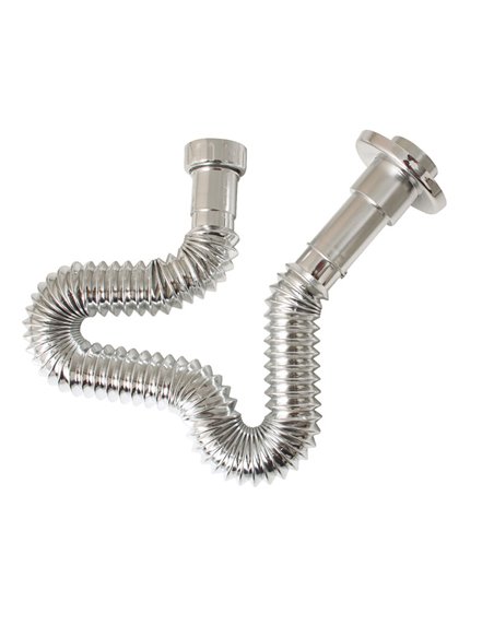 Sifón flexible extensible HABITEX cromo ø 32/40 mm Pulgadas 1 1/4 IN