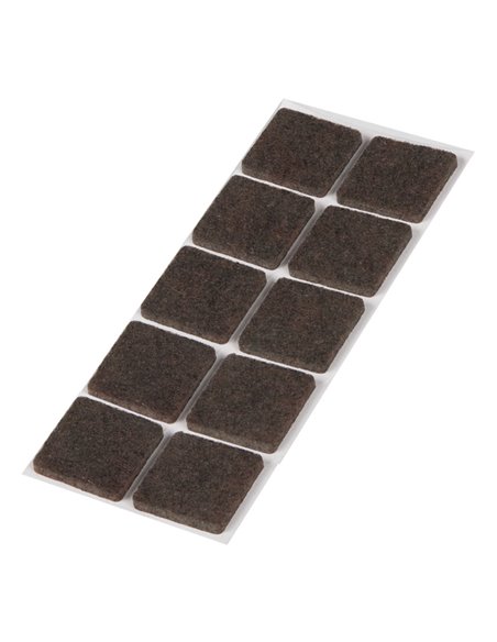 Tope fieltro EHL cuadrado Dimensiones 20x20 MM