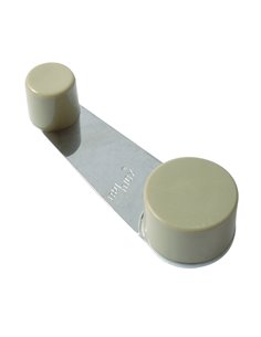Tope puerta BRINOX retenedor 32x102mm Color Beige