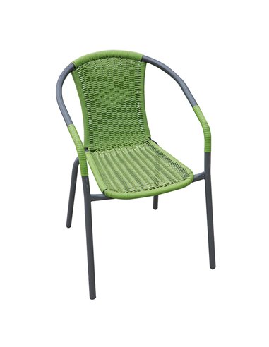 Silla jardín Basic verde