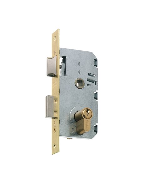 Cerradura picaporte embutir MCM madera modelo 2501 Entrada 35 MM