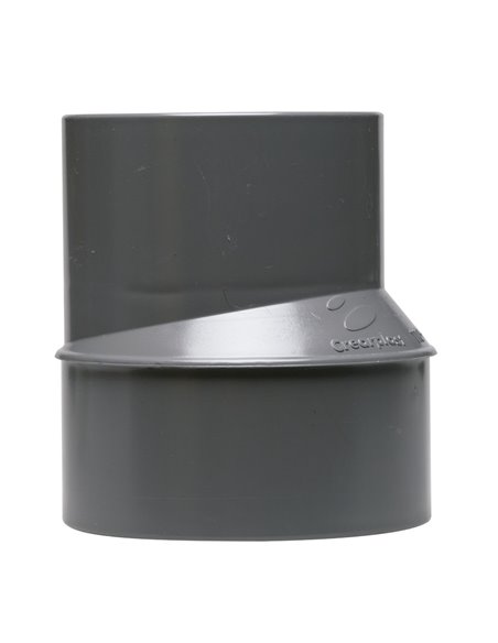 Reducción excéntrica PVC CREARPLAST Diámetro 50-40 MM