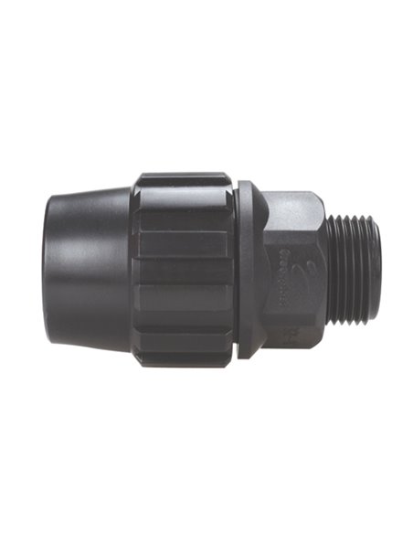 Enlace rosca polietileno CREARPLAST macho Diámetro 32MM-1 pulgada