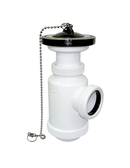 Sifón botella corto CREARPLAST C-24 extensible 165-235mm