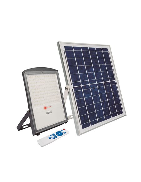 Foco Led solar DUOLEC Mercurio 6500K Potencia 100 W