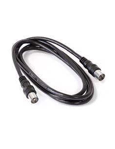 Prolongador coaxial AXIL antena tv negro Longitud 2,5 M